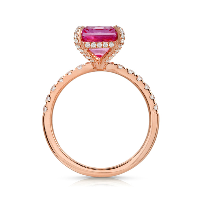 Seraphine | Cultured Pink Sapphire Ring