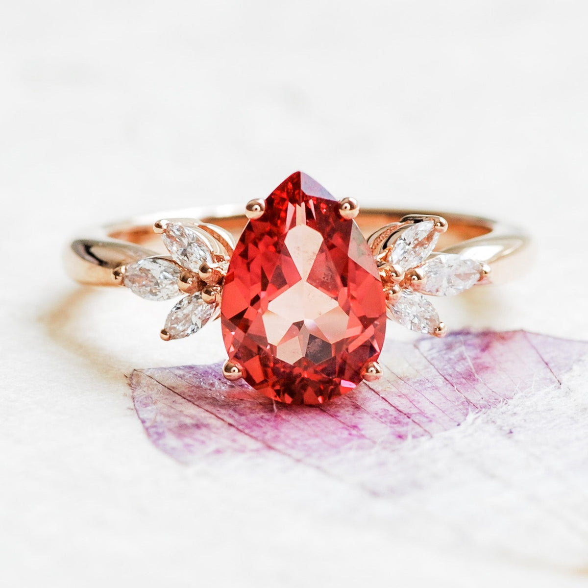 The Best Pink Engagement Rings - Padparadscha Sapphire, Pink Diamond, and  Pink Sapphire Engagement Rings